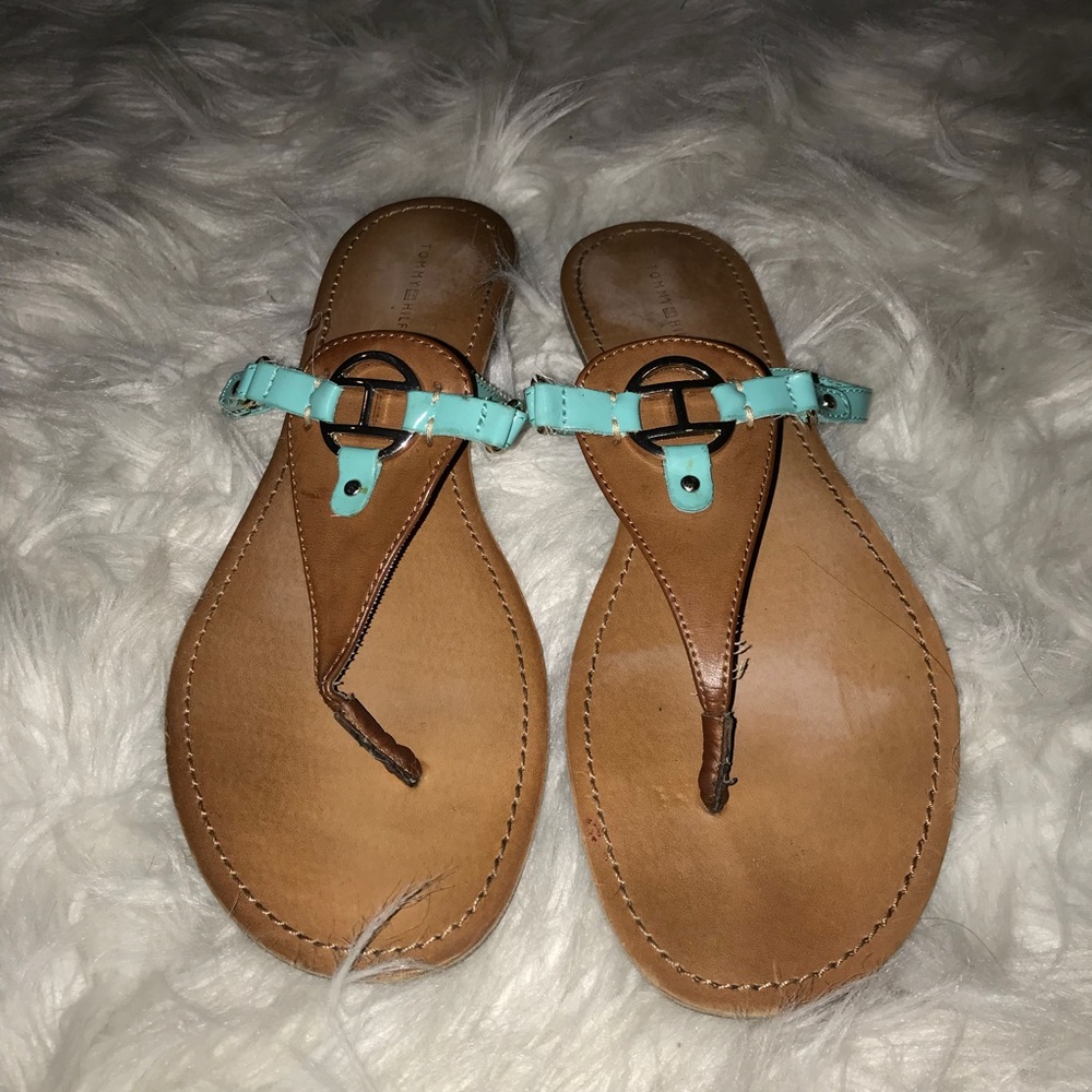 Tommy Hilfiger blue sandals